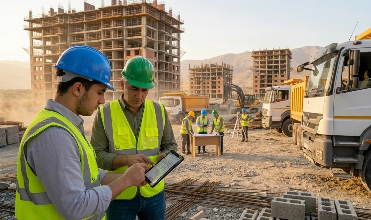 Bayram İnşaat ekibi Van inşaat